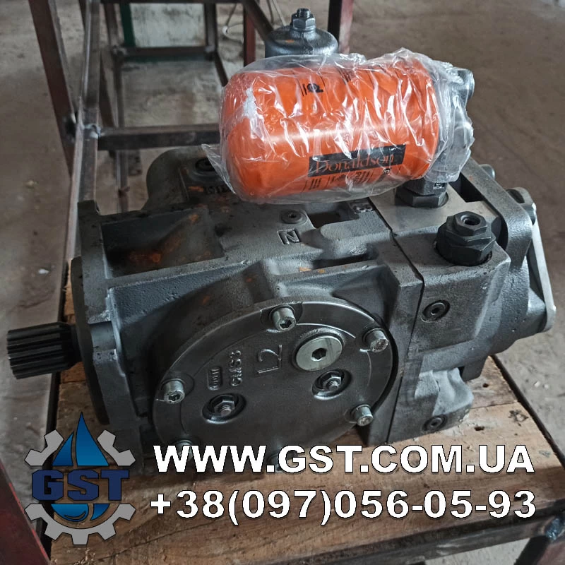 Ремонт гидронасоса экскаватора-погрузчика